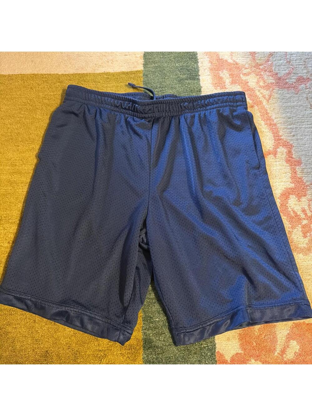 Athletic Works Boys Mesh Shorts Black Size 18 Husky